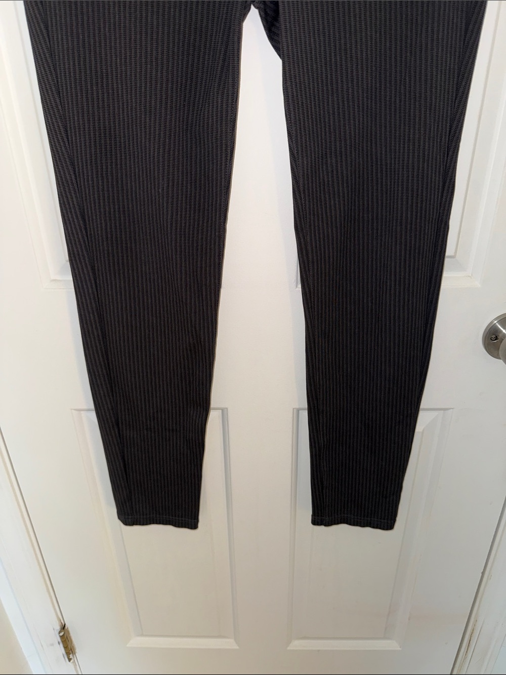 Liverpool Los Angeles Women's Gray Vertical Pinstripe Pants Size 8/29 - Picture 6 of 11
